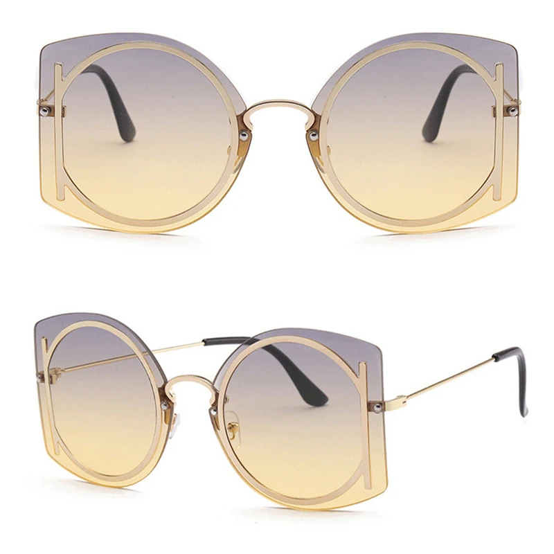 New Fashion Decorative Glasses Luxury Designer Women's Sunglasses Vintage Metal Frameless Trimming Driving Sunglasses for Men
New Fashion Decorative Glasses Luxury Designer Women's Sunglasses Vintage Metal Frameless Trimming Driving Sunglasses for Men