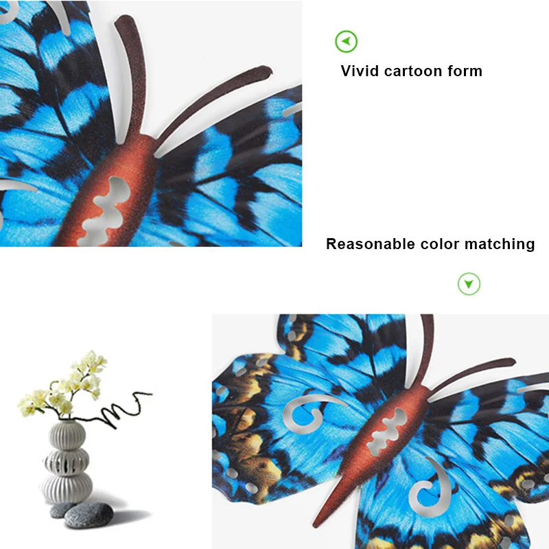 Metal Butterfly Wall Art Wall Decor Sculpture Hanging for Indoor and Outdoor RERI889
Metal Butterfly Wall Art Wall Decor Sculpture Hanging for Indoor and Outdoor RERI889