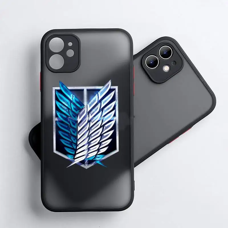 Attack on Titan logo Levi Ackerman Phone Case Matte Transparent for iPhone 7 8 11 12 s mini pro X XS XR MAX Plus coque
Attack on Titan logo Levi Ackerman Phone Case Matte Transparent for iPhone 7 8 11 12 s mini pro X XS XR MAX Plus coque