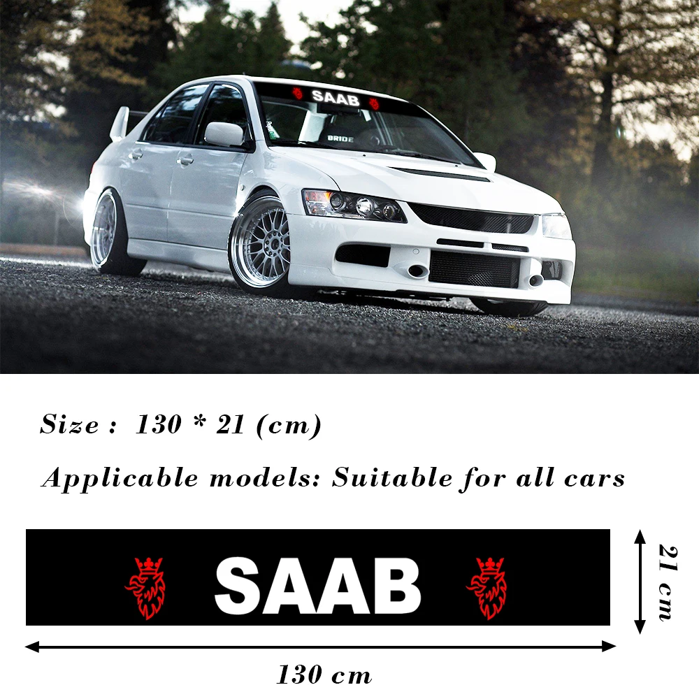 Car Front Rear Sunshade Windshield Banner Reflective Decal Decoration Sticker For Saab 9-3 9-5 900 9000 Scania Auto Accessories
Car Front Rear Sunshade Windshield Banner Reflective Decal Decoration Sticker For Saab 9-3 9-5 900 9000 Scania Auto Accessories