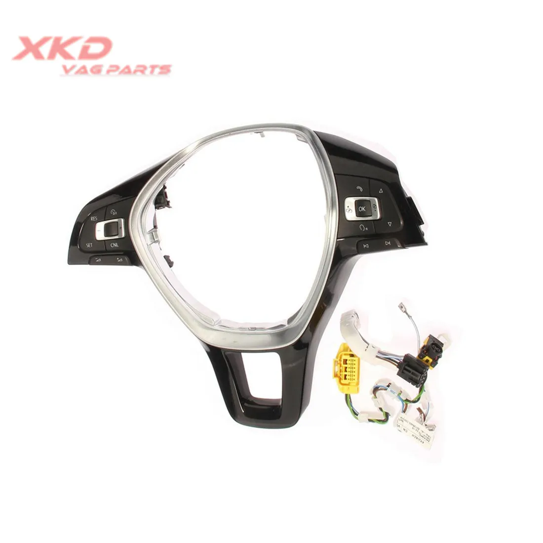 Многофункциональный переключатель рулевого колеса с кабелем для V-W J-etta 6CG 419 685 B/6C0 959 442 A,6RD 971 584 D 
Многофункциональный переключатель рулевого колеса с кабелем для V-W J-etta 6CG 419 685 B/6C0 959 442 A,6RD 971 584 D