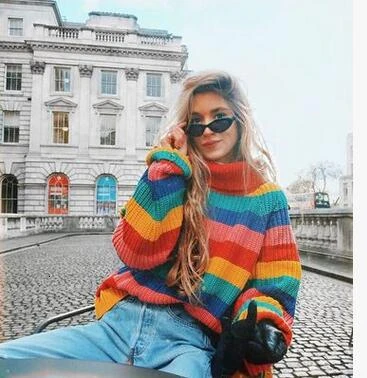 High neck sweater female pregnant women winter 2019 sets of head knitwear fashion striped large pregnant women
High neck sweater female pregnant women winter 2019 sets of head knitwear fashion striped large pregnant women