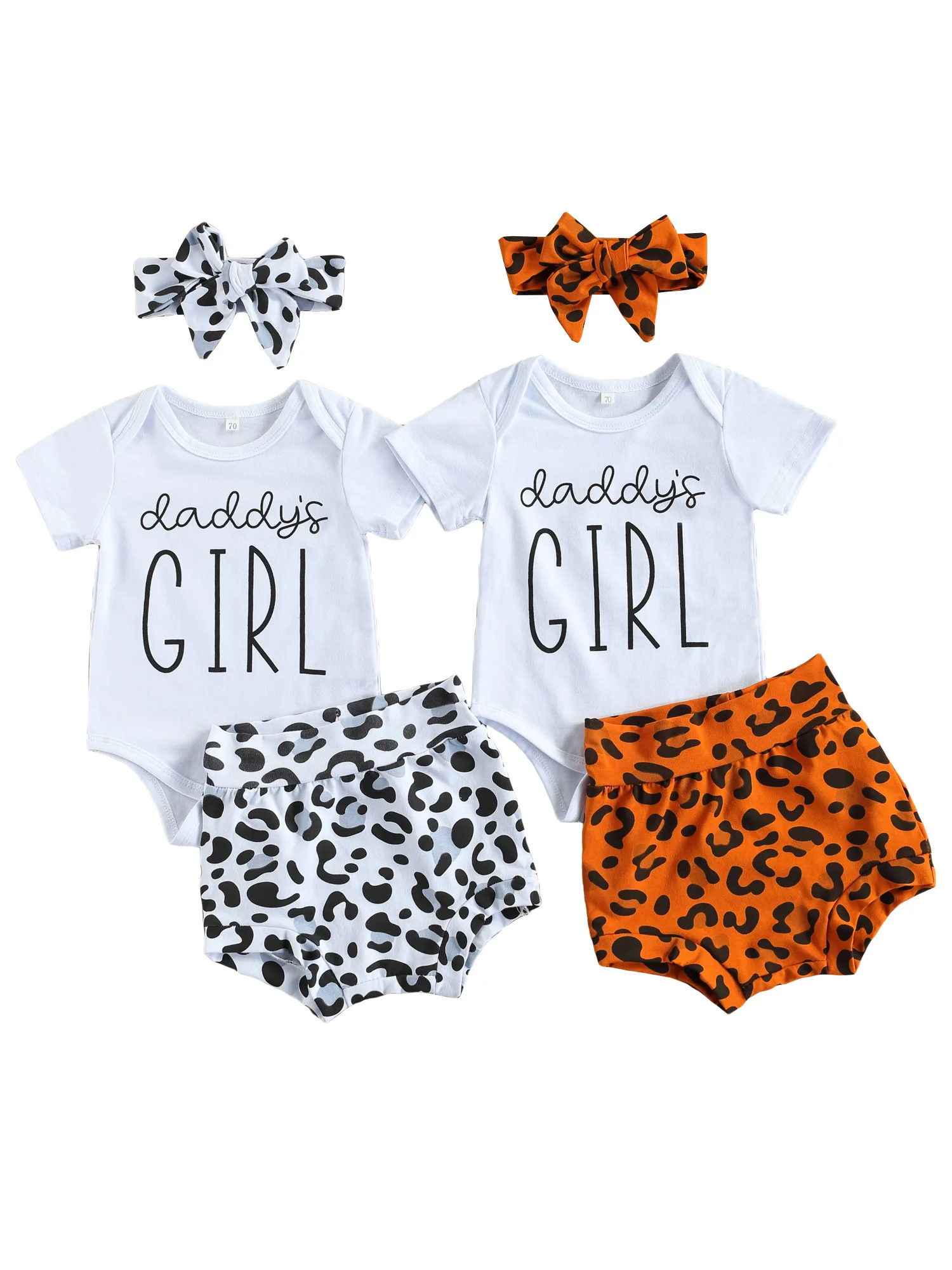 0-24M Newborn Baby Girls Clothes Letter Romper + Leopard Shorts Cotton Outfits Clothing Set
0-24M Newborn Baby Girls Clothes Letter Romper + Leopard Shorts Cotton Outfits Clothing Set