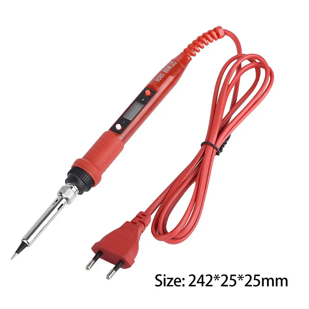 80W Adjustable Temperature Electric Soldering Iron Welding Solder Heating Pen Welding Equipment Repair Tool Supplies
80W Adjustable Temperature Electric Soldering Iron Welding Solder Heating Pen Welding Equipment Repair Tool Supplies