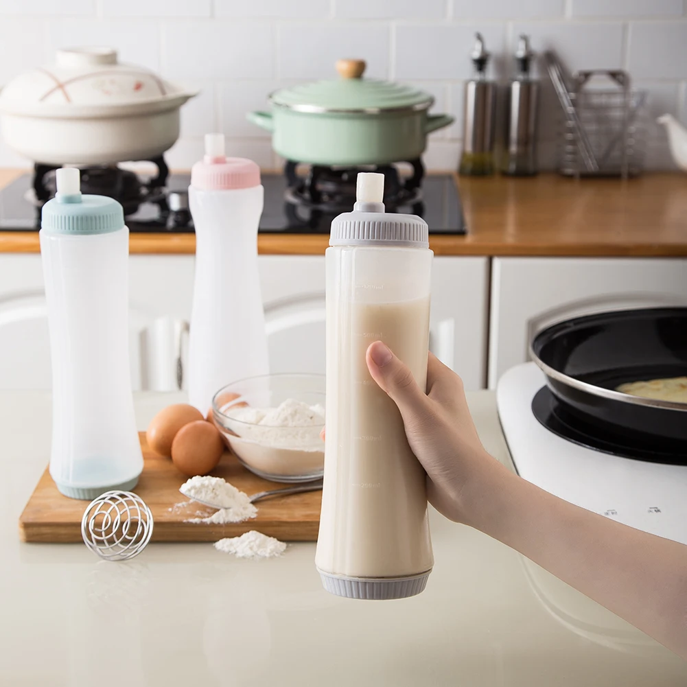 Baking Batter Mixing Bottle Cupcake Waffles Batter Shaker Bottle With Pancake Batter For Kitchen Bakingware Accessories Tools
Baking Batter Mixing Bottle Cupcake Waffles Batter Shaker Bottle With Pancake Batter For Kitchen Bakingware Accessories Tools