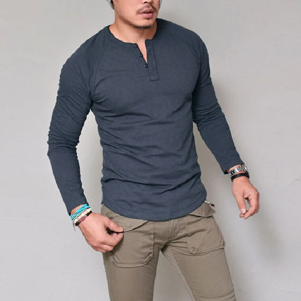 2021 Elastic Mens V-Neck T-Shirt Long Sleeve Tops Men Casual Blouse Shirt T Shirt Fashion Slim Basic Tops Male Pullovers T-Shirt
2021 Elastic Mens V-Neck T-Shirt Long Sleeve Tops Men Casual Blouse Shirt T Shirt Fashion Slim Basic Tops Male Pullovers T-Shirt
