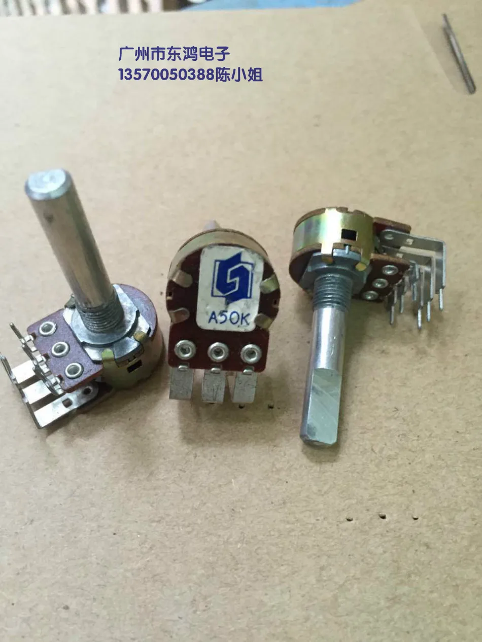 Потенциометр Rk16, дуплексный a50kx2, длина вала 30 мм, Полуось, внутренняя Гибкая ножка
Потенциометр Rk16, дуплексный a50kx2, длина вала 30 мм, Полуось, внутренняя Гибкая ножка