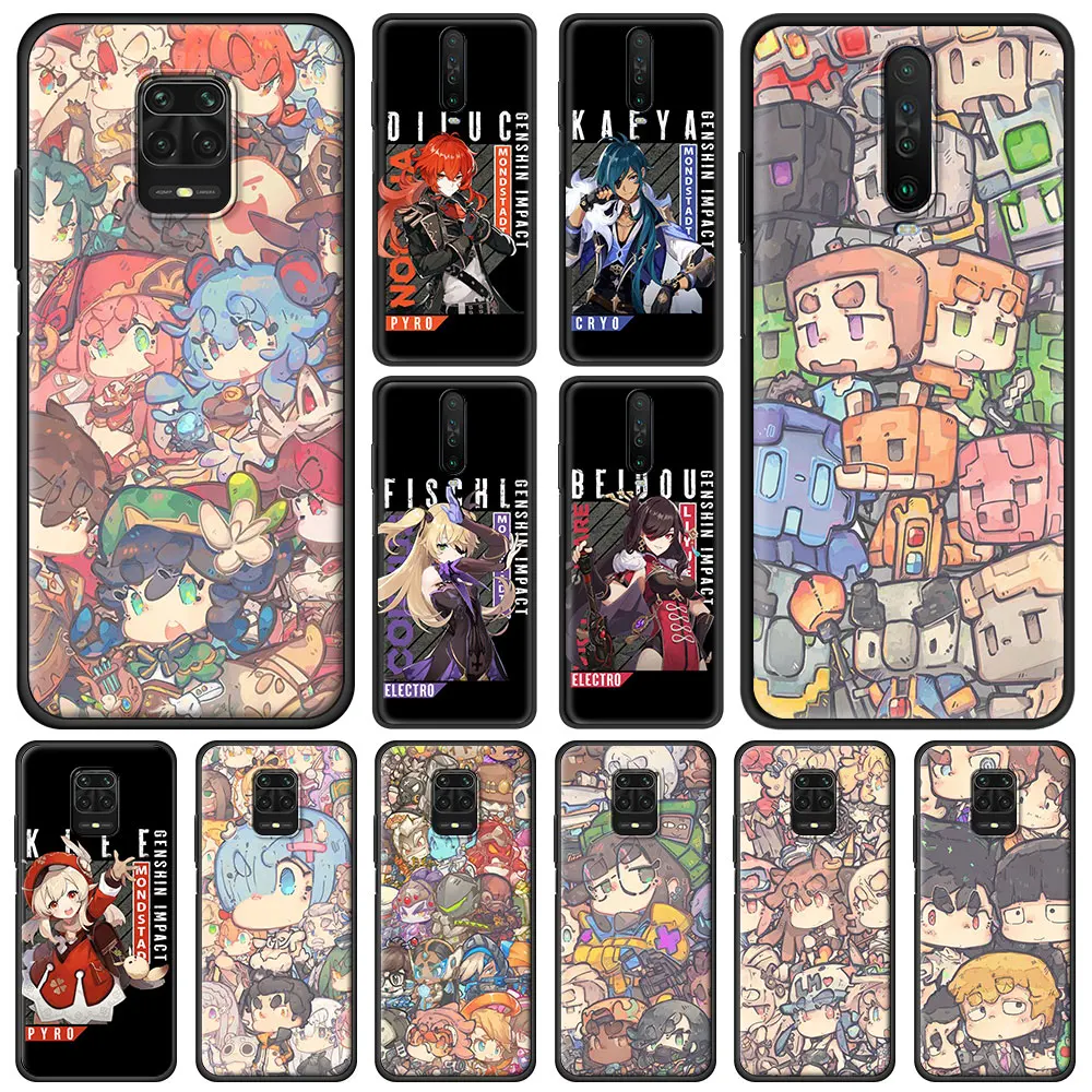 Popular games Genshin Impact Hot Anime Phone Case For Xiaomi Redmi Note 9S 9 8 10 Pro 7 8T 9C 9A 8A K40 Soft Black Cover Luxury
Popular games Genshin Impact Hot Anime Phone Case For Xiaomi Redmi Note 9S 9 8 10 Pro 7 8T 9C 9A 8A K40 Soft Black Cover Luxury