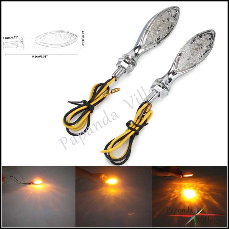 Motorcycle 12V Aluminium Turn Signal Light Turn Signals Amber Flasher Blinker Indicator Lamp for Kawasaki Honda Yamaha Dirt Bike
Motorcycle 12V Aluminium Turn Signal Light Turn Signals Amber Flasher Blinker Indicator Lamp for Kawasaki Honda Yamaha Dirt Bike