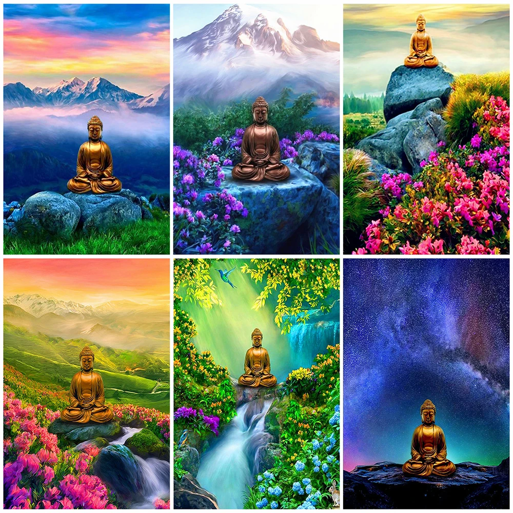 EverShine 5D DIY Diamond Embroidery Religious Full Drill Square Diamond Painting Buddha Waterfall Cross Stitch Kits Home Decor
EverShine 5D DIY Diamond Embroidery Religious Full Drill Square Diamond Painting Buddha Waterfall Cross Stitch Kits Home Decor