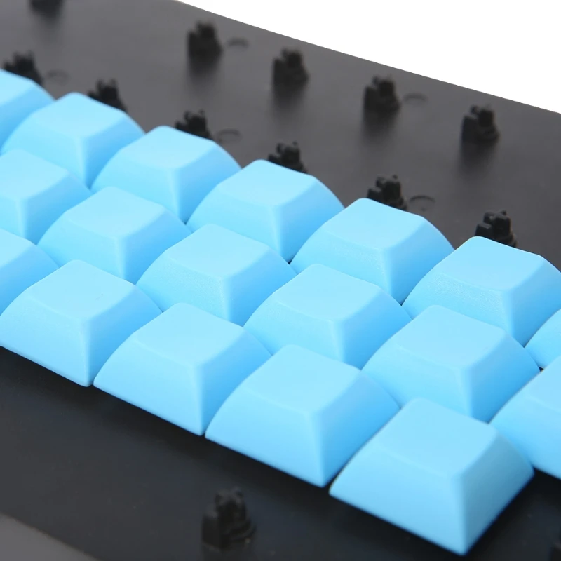 Клавишные колпачки PBT DSA 1u пустые печатные для игровой механической клавиатуры