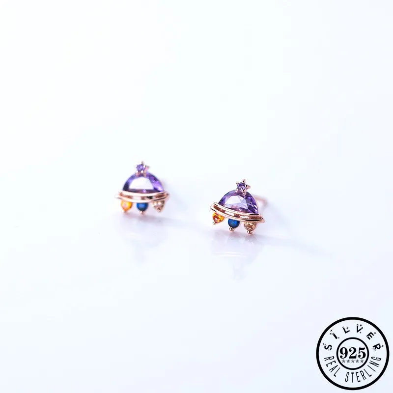 Женские серьги-гвоздики из серебра 925 пробы с фиолетовым кубическим цирконием
Женские серьги-гвоздики из серебра 925 пробы с фиолетовым кубическим цирконием