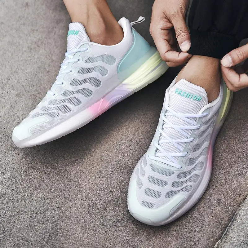 High Quality Men's Running Shoes Professional Outdoor Breathable Comfortable Fitness Shock Absorption Trainer Sport Gym Sneaker
High Quality Men's Running Shoes Professional Outdoor Breathable Comfortable Fitness Shock Absorption Trainer Sport Gym Sneaker