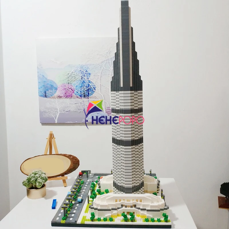 Micro Bricks Mini Blocks Architecture World Famous Set Model Building Kit Kids Toy Creator Expert Saudi Arabia Kingdom Tower New
Micro Bricks Mini Blocks Architecture World Famous Set Model Building Kit Kids Toy Creator Expert Saudi Arabia Kingdom Tower New