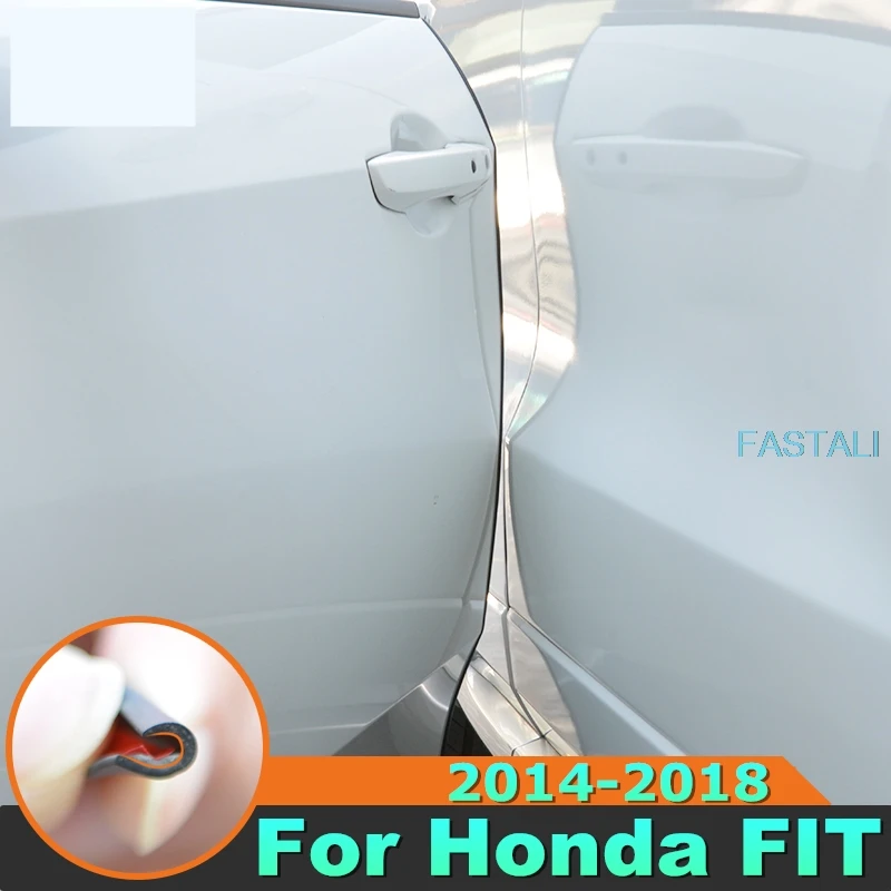 Для Honda FIT JAZZ 2014 2018 дверная противоскользящая кромка устойчивая к царапинам