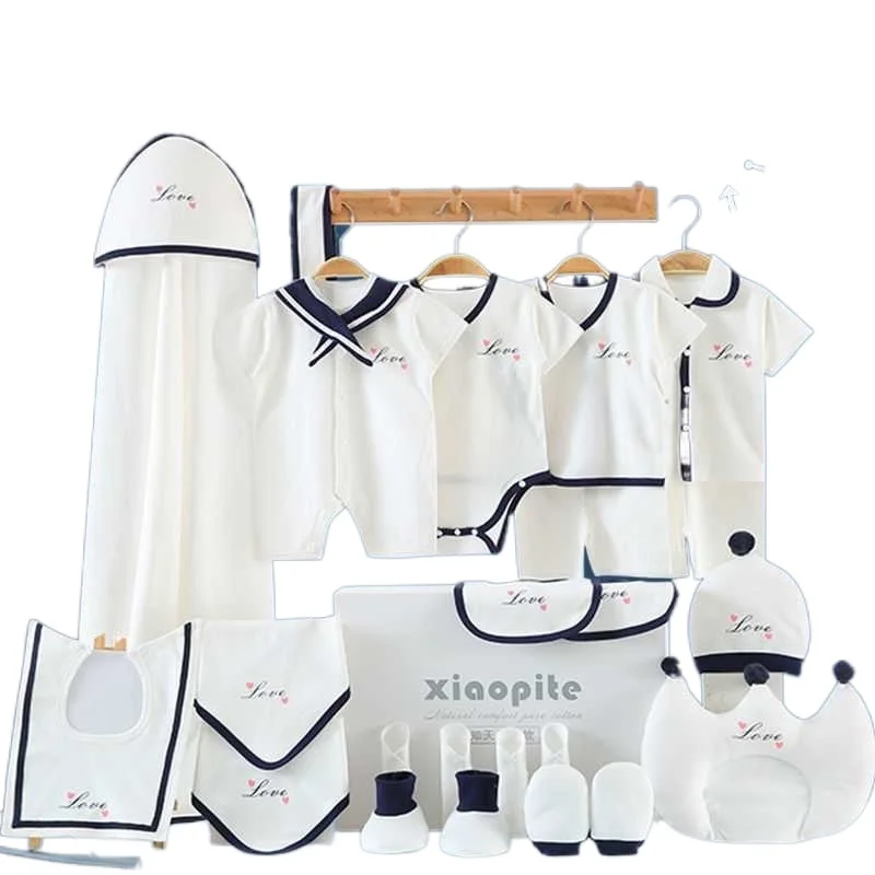 Newborn Cotton Clothes Suit Spring and Summer Children's Print Warmth Fashion Baby Full Moon Supplies Without Box XB81
Newborn Cotton Clothes Suit Spring and Summer Children's Print Warmth Fashion Baby Full Moon Supplies Without Box XB81