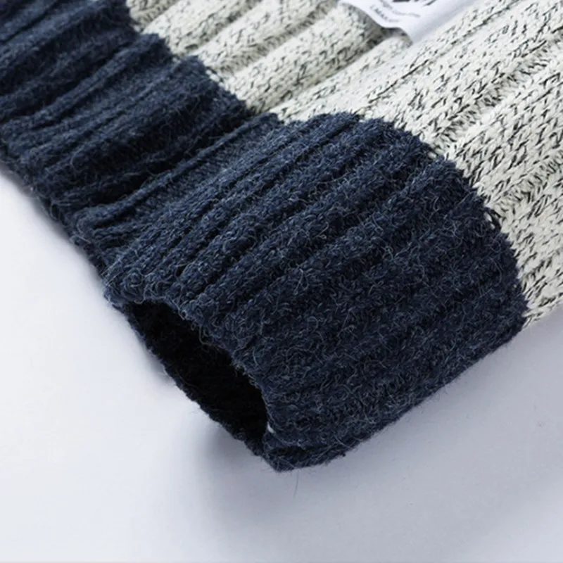 2021 Autumn Winter Men's Sweater Men's Skinny Turtleneck Patchwork Casual Sweater Men's Slim Fit Knitted Pullovers Top S-3XL
2021 Autumn Winter Men's Sweater Men's Skinny Turtleneck Patchwork Casual Sweater Men's Slim Fit Knitted Pullovers Top S-3XL