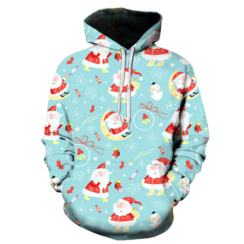 3D Santa Claus Pattern Spring and Autumn Hoodie Sweater Women's Outdoor Street Women's Cloth Casual Hoodie
3D Santa Claus Pattern Spring and Autumn Hoodie Sweater Women's Outdoor Street Women's Cloth Casual Hoodie