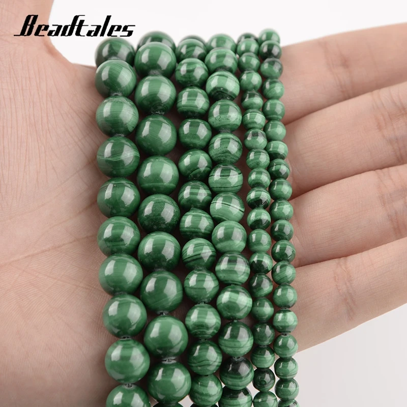 6/8/10mm Green Malachite Natural Stone Bead Round Loose Natural Malachite Beads For Jewelry Making DIY Bracelet Accessories 15''
6/8/10mm Green Malachite Natural Stone Bead Round Loose Natural Malachite Beads For Jewelry Making DIY Bracelet Accessories 15''