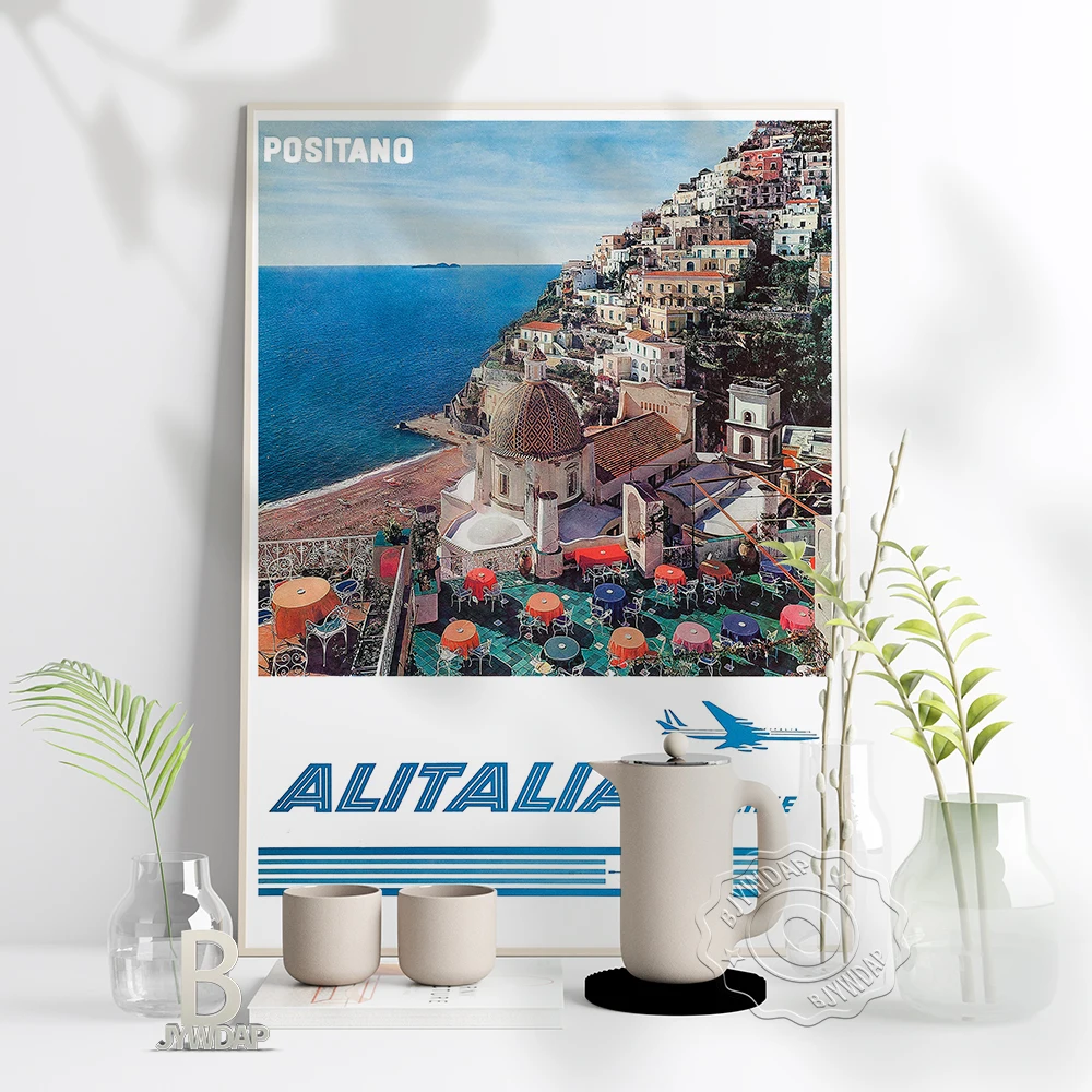 Alitalia Airlines Positano Prints Poster, World Travel Scenery Canvas Painting, Vintage Coast City Wall Stickers Home Decor Gift
Alitalia Airlines Positano Prints Poster, World Travel Scenery Canvas Painting, Vintage Coast City Wall Stickers Home Decor Gift