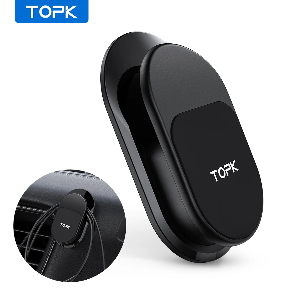 TOPK D28 Magnetic Car Phone Holder Mini 3PCS Set with Cable Organizer Car Hook Sticker for iPhone 12 Pro Xiaomi Samsung Huawei
TOPK D28 Magnetic Car Phone Holder Mini 3PCS Set with Cable Organizer Car Hook Sticker for iPhone 12 Pro Xiaomi Samsung Huawei