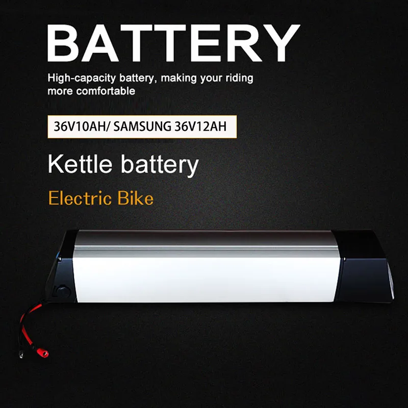 Bateria 36В Электрический велосипед чайник батарея литиевая 10AH Samsung 12AH Ebike Бесплатная