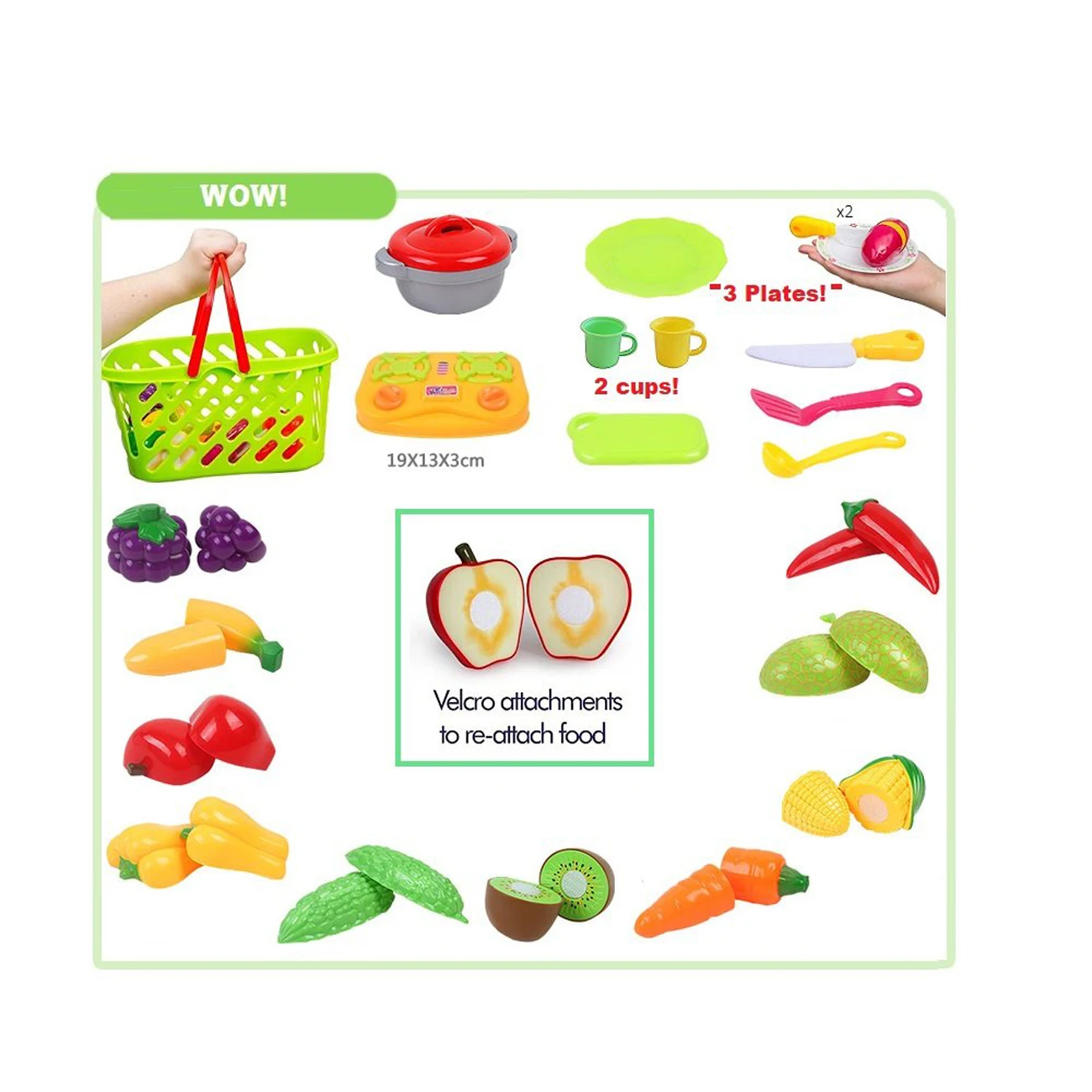 1 Set Kitchen Toys Cutting Play Vegetables And Fruits With Cooking Toys Includes Grocery Shopping Basket Toy Cut Fruits Playing
1 Set Kitchen Toys Cutting Play Vegetables And Fruits With Cooking Toys Includes Grocery Shopping Basket Toy Cut Fruits Playing