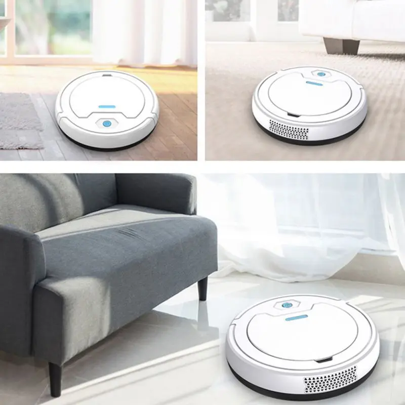 1pc Multifunctional Robot Vacuum Cleaner 3-In-1 Auto Rechargeable Smart Sweeping Robot Sweeping Vacuum Cleaner Home cleaner hot 
1pc Multifunctional Robot Vacuum Cleaner 3-In-1 Auto Rechargeable Smart Sweeping Robot Sweeping Vacuum Cleaner Home cleaner hot