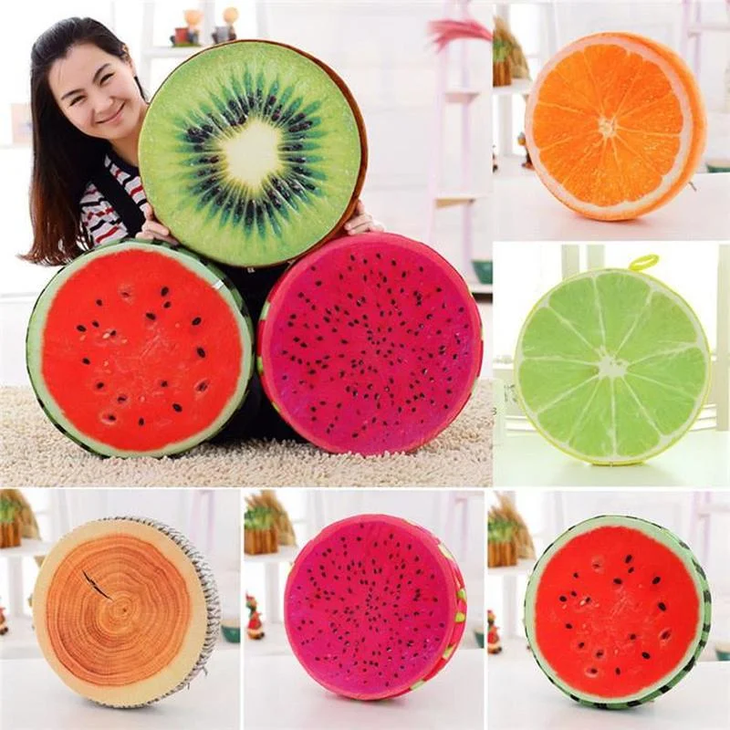 Round Lovely Fruit Decorative Pillow Office Elastic Color Mesh Bedding Cushion Soft and Comfortable Household Products Pillow
Round Lovely Fruit Decorative Pillow Office Elastic Color Mesh Bedding Cushion Soft and Comfortable Household Products Pillow