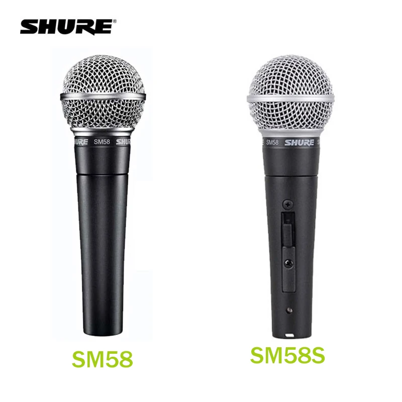 Оригинальный проводной профессиональный микрофон Shure SM58S, кардиоидный динамический микрофон
Оригинальный проводной профессиональный микрофон Shure SM58S, кардиоидный динамический микрофон