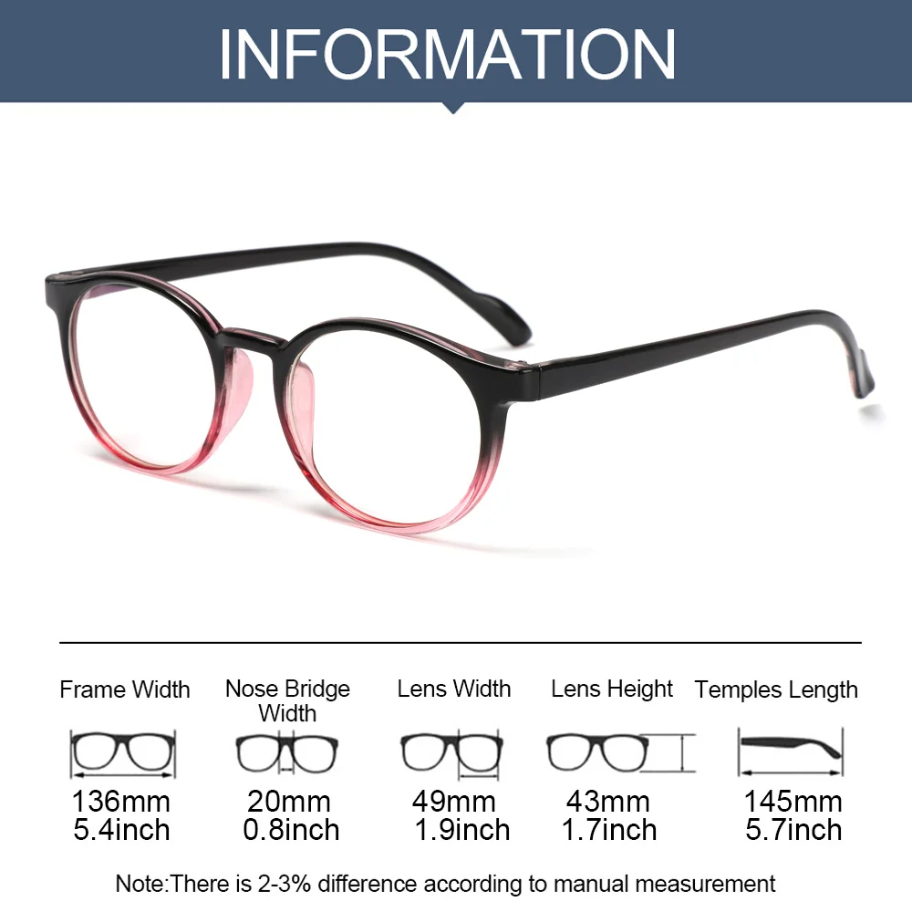 Fashion Portable Vintage Glasses Women Men Vintage Round Frame Eye Protection Ultra Light Eyeglasses Computer Glasses
Fashion Portable Vintage Glasses Women Men Vintage Round Frame Eye Protection Ultra Light Eyeglasses Computer Glasses