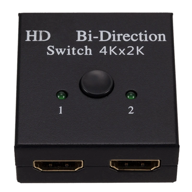 HDMI-совместимый разветвитель, двунаправленный переключатель с 2 входами на 1 выход или 1 вход на 2 выхода, 1080P, переключатель шагов
HDMI-совместимый разветвитель, двунаправленный переключатель с 2 входами на 1 выход или 1 вход на 2 выхода, 1080P, переключатель шагов