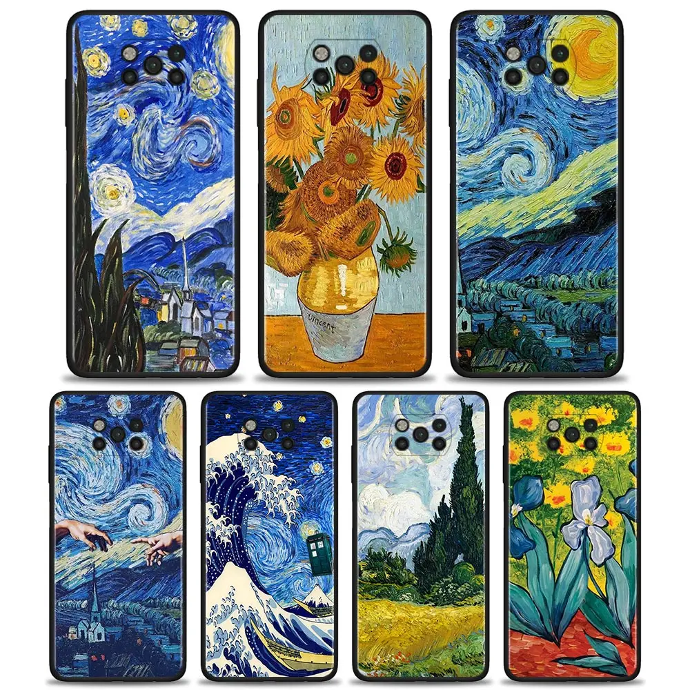 Back Case for Xiaomi Poco X3 NFC X3 Pro F1 F3 M3 TPU Cover for Redmi Note 8 8T 9 9T 9S 10 Pro Phone Cover Van Gogh Paintings
Back Case for Xiaomi Poco X3 NFC X3 Pro F1 F3 M3 TPU Cover for Redmi Note 8 8T 9 9T 9S 10 Pro Phone Cover Van Gogh Paintings