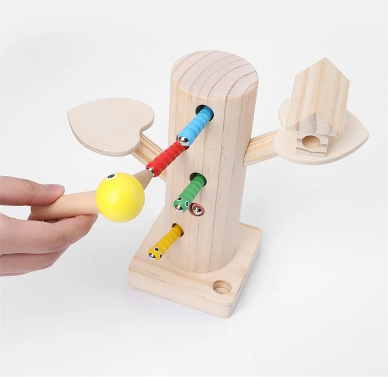 Children's Wooden Montessori Toy Bird Catch Bug Games Magnetic Wooden Puzzle Toys Enlightening Educational Toys
Children's Wooden Montessori Toy Bird Catch Bug Games Magnetic Wooden Puzzle Toys Enlightening Educational Toys