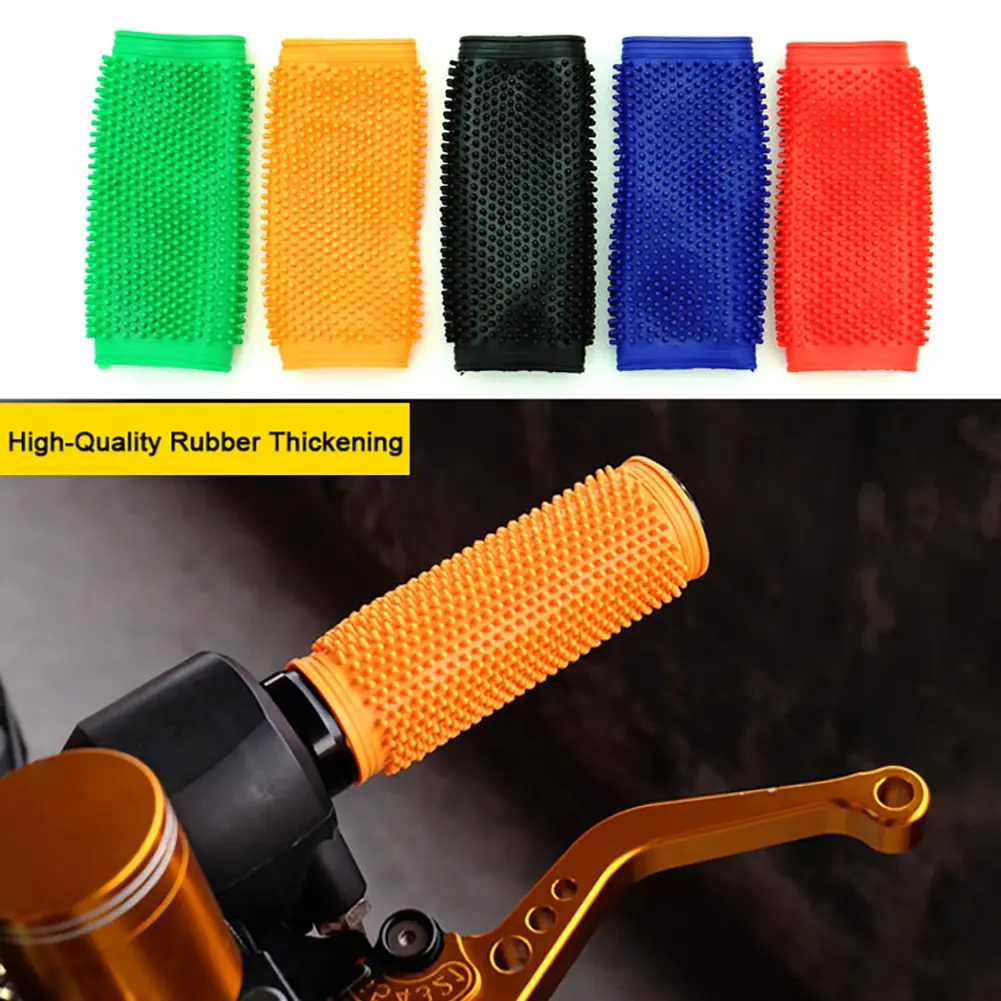 2Pcs Universal Motorbike Soft Rubber Handlebar Grip Cover Sleeve for All 30mm Handlebars Motocross Pit Bike Accessories
2Pcs Universal Motorbike Soft Rubber Handlebar Grip Cover Sleeve for All 30mm Handlebars Motocross Pit Bike Accessories