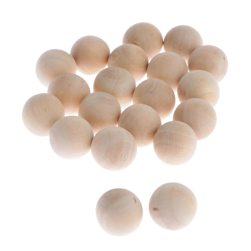 50x Natural Unpainted Wood Beads Round Loose Wooden Bead Bulk Ball for Jewelry Making Craft
50x Natural Unpainted Wood Beads Round Loose Wooden Bead Bulk Ball for Jewelry Making Craft