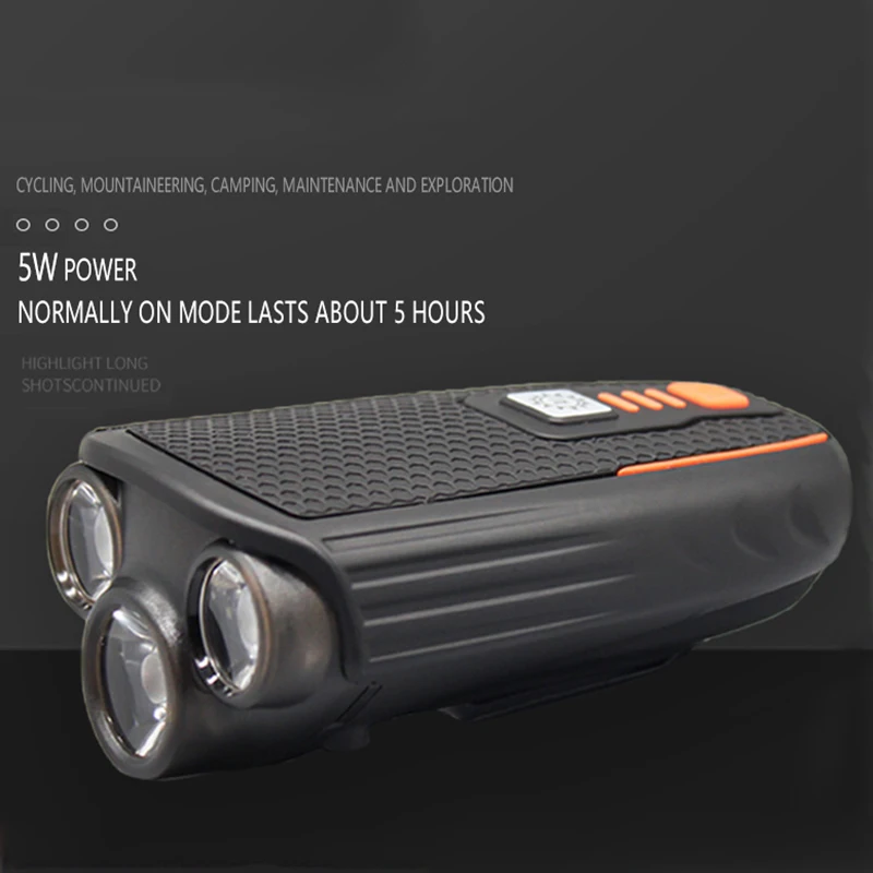 Rechargeable Bike Front and Back Lights with 3 LED Lights Portable Durable Waterproof Easy to Install Flashlight for Bike Lights
Rechargeable Bike Front and Back Lights with 3 LED Lights Portable Durable Waterproof Easy to Install Flashlight for Bike Lights