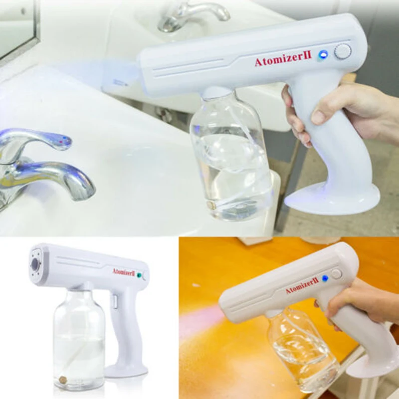 Handheld atomizer effective cordless electric sprayer wireless rechargeable nano disinfection spray gun sprayer
Handheld atomizer effective cordless electric sprayer wireless rechargeable nano disinfection spray gun sprayer