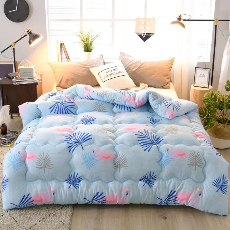 Simple Style Comforter Quilt Very Warm Washed Silk Quilt Duvet Smooth And Soft Comforter Queen King Size 4 Seasons Blanket
Simple Style Comforter Quilt Very Warm Washed Silk Quilt Duvet Smooth And Soft Comforter Queen King Size 4 Seasons Blanket