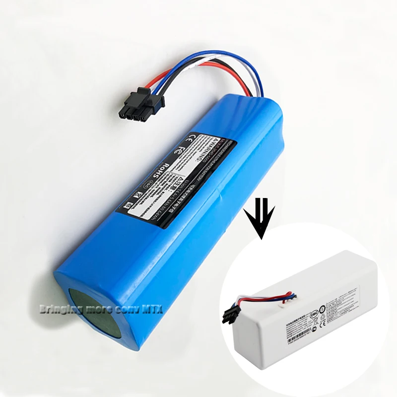 Robot Vacuum Cleaner Battery For Xiaomi 1C Battery Mijia STYTJ01ZHM Robot Vacuum Mop Cleaner 1C P1904-4S1P-MM Xiaomi Mi 1C New
Robot Vacuum Cleaner Battery For Xiaomi 1C Battery Mijia STYTJ01ZHM Robot Vacuum Mop Cleaner 1C P1904-4S1P-MM Xiaomi Mi 1C New