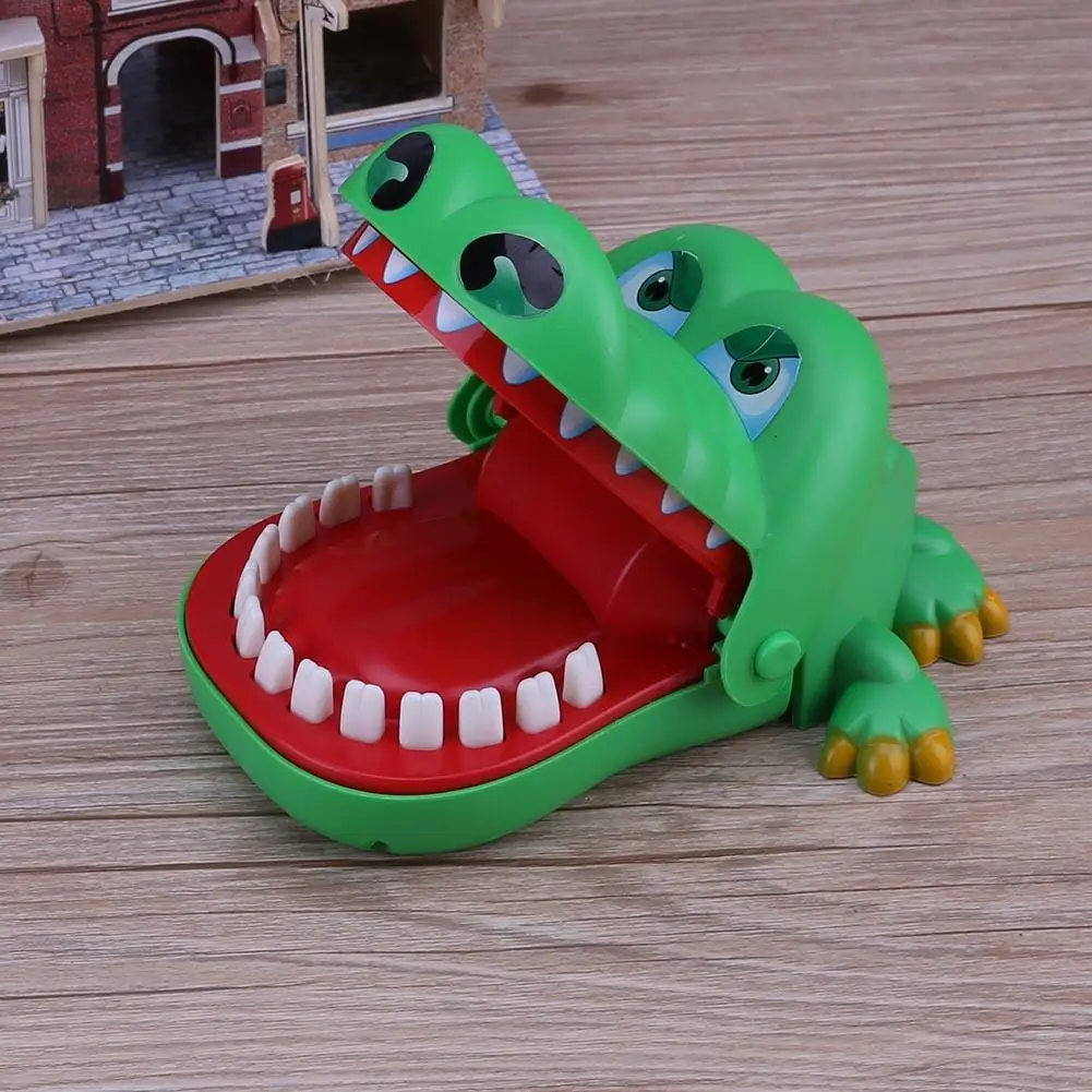 Children Large Crocodile Shark Mouth Dentist Bite Finger Game Novelty Jokes Kids Cartoon Pirate Barrel Family Trick Funny Game
Children Large Crocodile Shark Mouth Dentist Bite Finger Game Novelty Jokes Kids Cartoon Pirate Barrel Family Trick Funny Game
