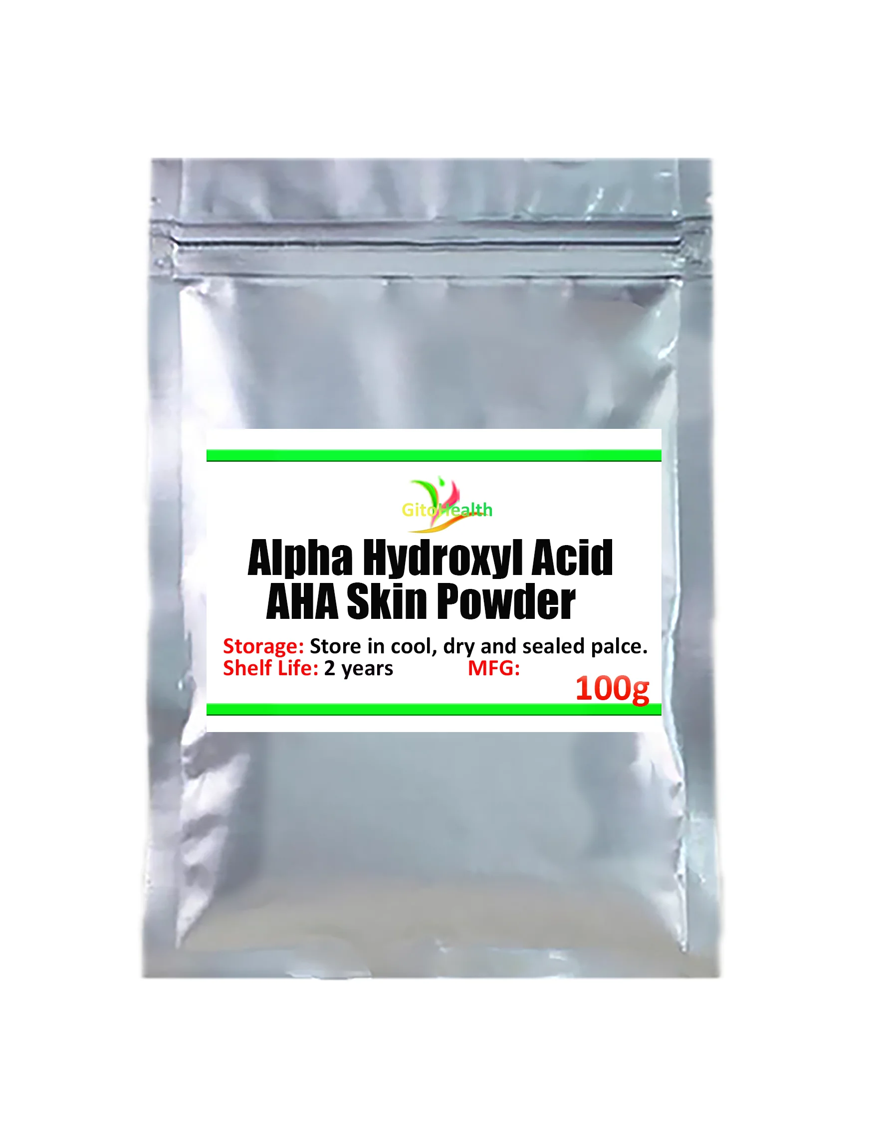 100g-1000g α- Hydroxy acid powder, AHA skin care powder, 90% glycolic acid, fruit acid powder, improve freckles and remove wrin
100g-1000g α- Hydroxy acid powder, AHA skin care powder, 90% glycolic acid, fruit acid powder, improve freckles and remove wrin