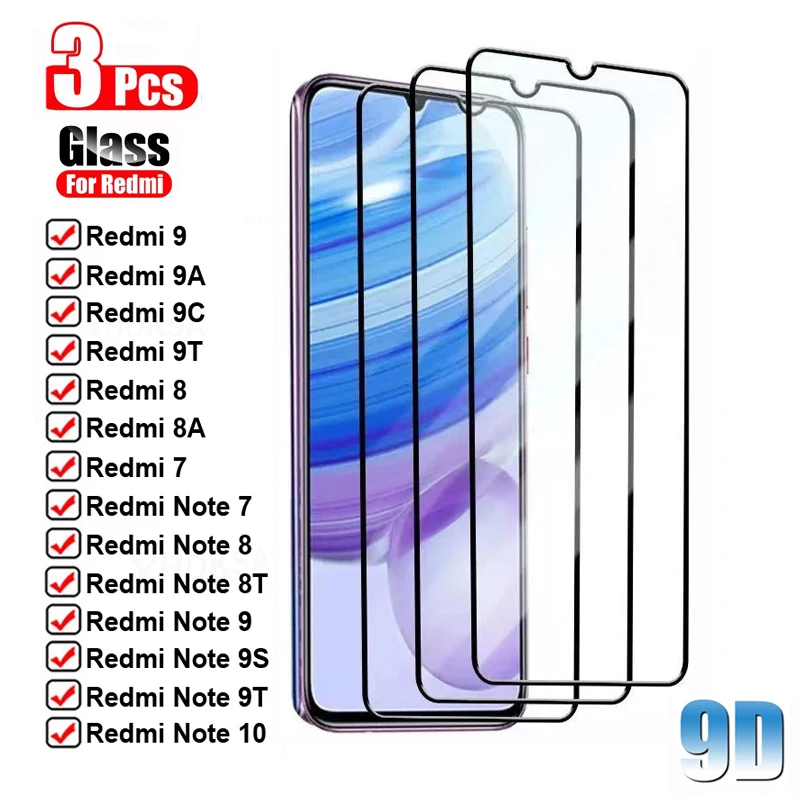 3Pcs 9D Tempered Glass For Redmi 9 8 7 7A 8A 9A 9C 9T Note 10 9 8 7 Pro Max 8T 9s Screen Protector Front Film Protective Glass
3Pcs 9D Tempered Glass For Redmi 9 8 7 7A 8A 9A 9C 9T Note 10 9 8 7 Pro Max 8T 9s Screen Protector Front Film Protective Glass