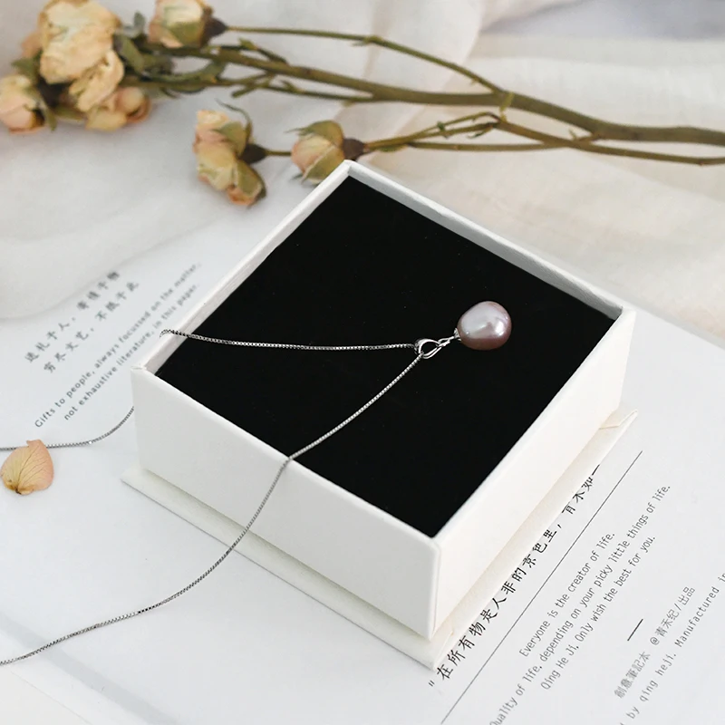 ASHIQI Real natural freshwater pearl 925 sterling silver pendant necklace jewelry jewelry gifts for women
ASHIQI Real natural freshwater pearl 925 sterling silver pendant necklace jewelry jewelry gifts for women