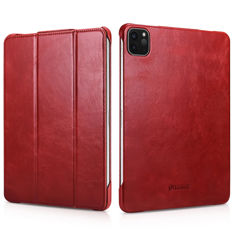 For iPad Pro 12.9 Inch 2020 Flip Cowhide Genuine Leather Case Retro Slim Foldable Stand Business Smart Cover With Sleep/Wake Up
For iPad Pro 12.9 Inch 2020 Flip Cowhide Genuine Leather Case Retro Slim Foldable Stand Business Smart Cover With Sleep/Wake Up