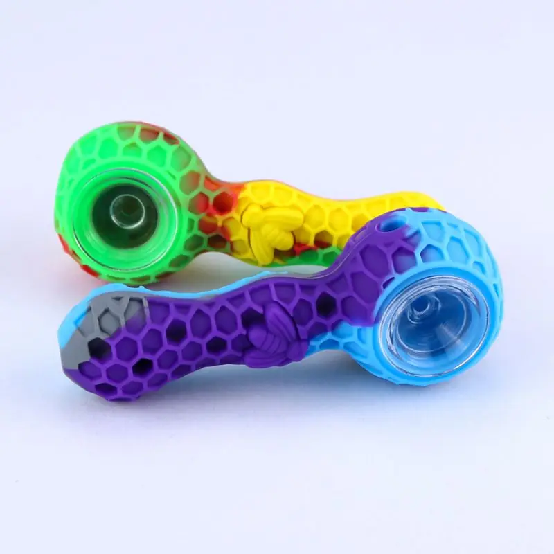Silicone Tobacco Smoking Pipe Heat Resistant Smoking Cigarette Smoke Weed Pipes Smoking Accessories
Silicone Tobacco Smoking Pipe Heat Resistant Smoking Cigarette Smoke Weed Pipes Smoking Accessories