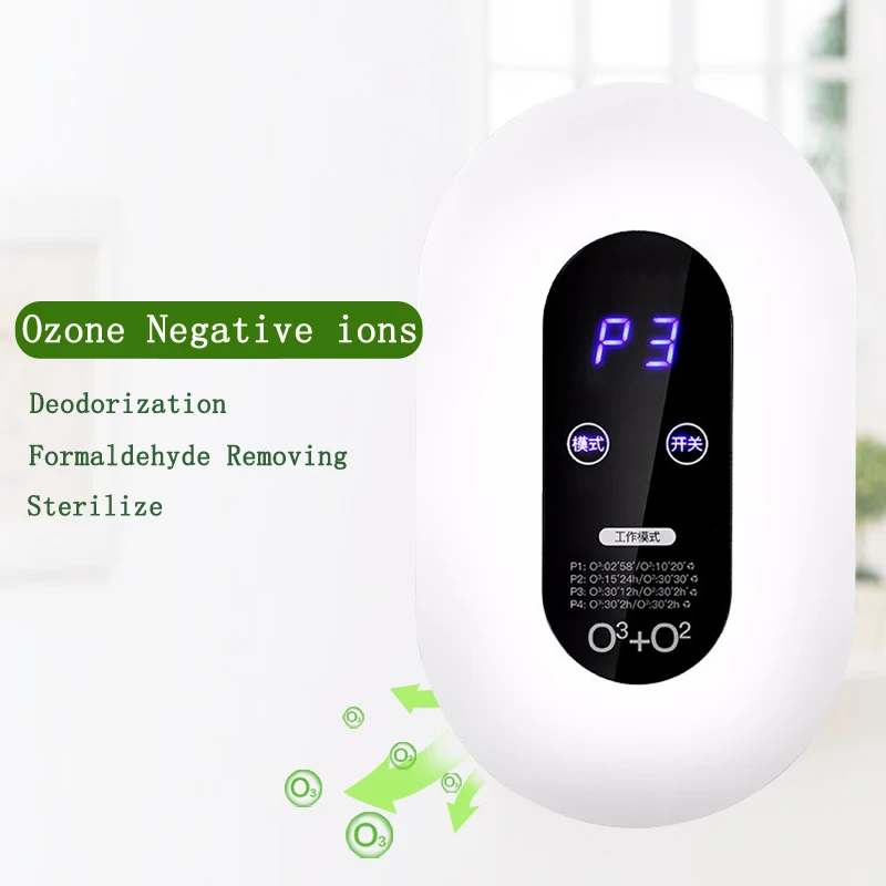 Ozone air purifiers negative ion filter fresh air filter for household formaldehyde sterilizer deodorant machine
Ozone air purifiers negative ion filter fresh air filter for household formaldehyde sterilizer deodorant machine