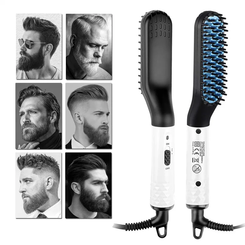 1pc Multifunctional Electric Hair Comb Brush Beard Straightener Beard Straightening Comb Straight Hair Curler Styling Tools
1pc Multifunctional Electric Hair Comb Brush Beard Straightener Beard Straightening Comb Straight Hair Curler Styling Tools