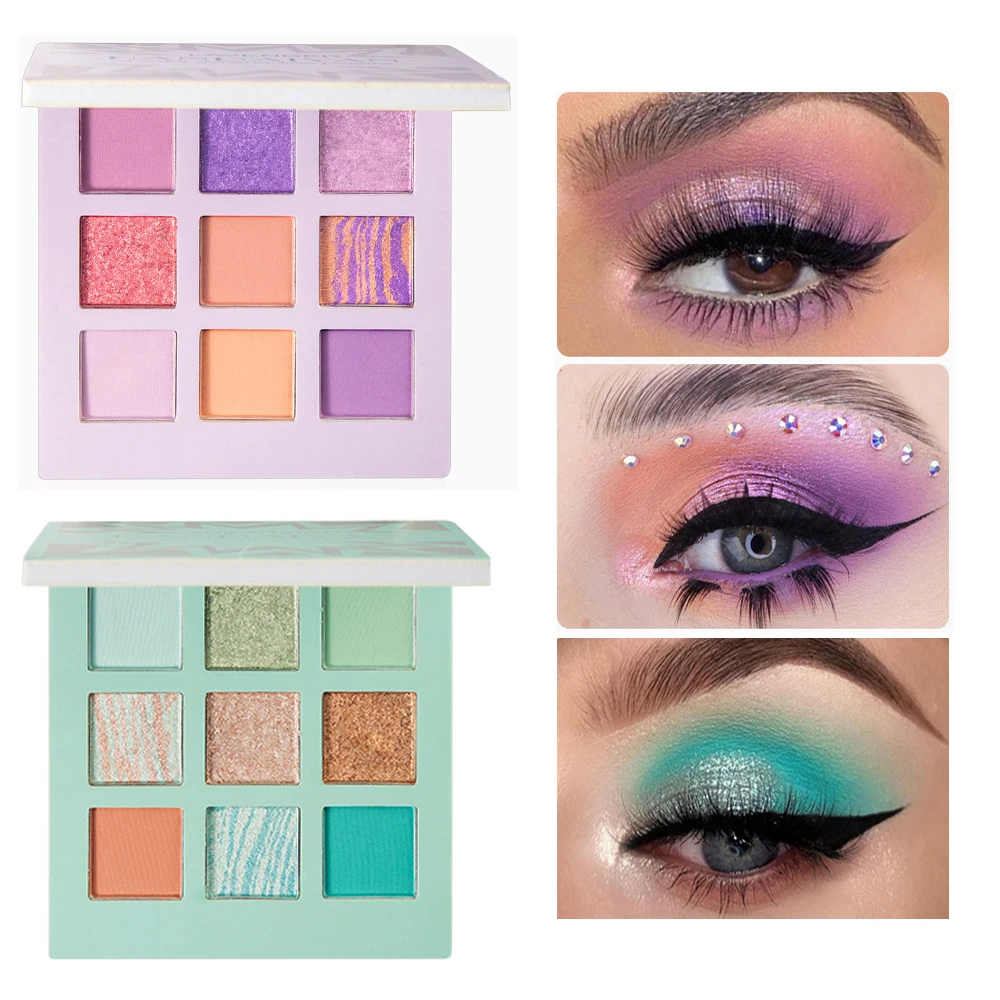 9 Colors Eyeshadow Palette Korean Makeup Mermaid Eyes Cosmetic Glitter Pigment Festival Pearl Shimmer Matte Eyeshadow Maquillaje
9 Colors Eyeshadow Palette Korean Makeup Mermaid Eyes Cosmetic Glitter Pigment Festival Pearl Shimmer Matte Eyeshadow Maquillaje