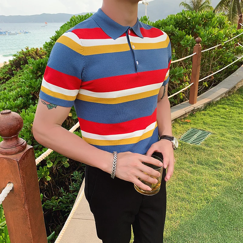 2021 summer t-shirt for men, soft breathable knit t shirt for men business striped slim fit tshirts men t shirt casual
2021 summer t-shirt for men, soft breathable knit t shirt for men business striped slim fit tshirts men t shirt casual